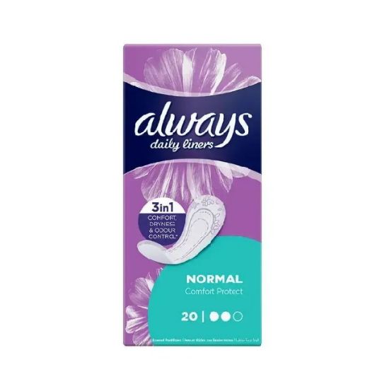 Picture of Always Daily Liner Comfort Protect Normal Flexible Comfort 20's