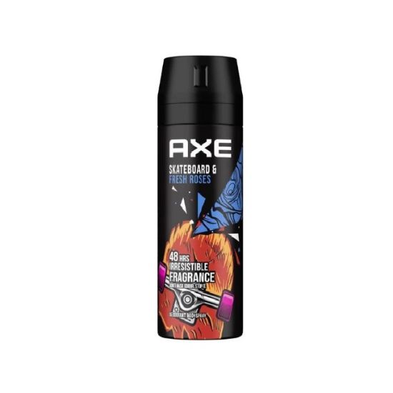 Picture of Axe Deodorant Body Spray Skateboard & Fresh Roses 150ml