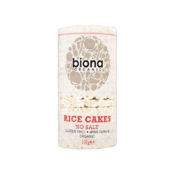 Picture of Biona Organic Rice Cakes No Salt 100gm