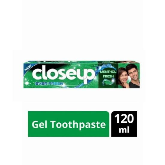 Picture of Close Up Tooth Paste Ever Fresh With Anti-Bacterial Mouthwash Menthol Fresh 120ml