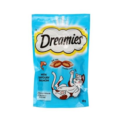 Picture of Dreamies Cat Food With Savoury Salmon 60gm