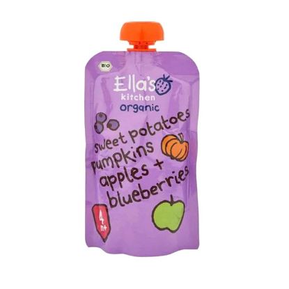 Picture of Ella'S Kitchen Baby Food Apple, Pumpkin & Blueberry 120gm