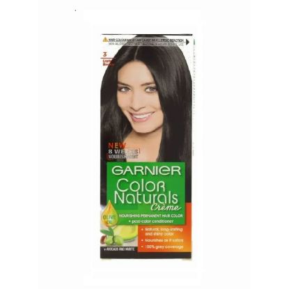 Picture of Garnier Hair Color Natural Dark Brown #3