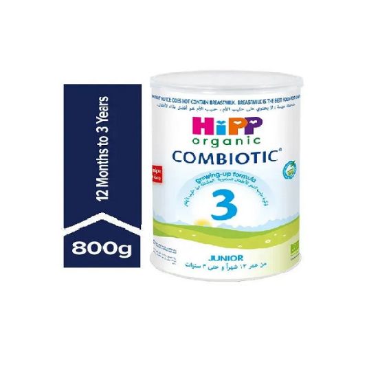Picture of Hipp Organic Combiotic Baby Milk Junior Growing Up Formula #3 800gm