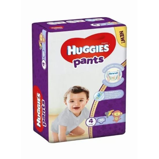 Picture of Huggies, Extra Care Culottes, Size 4,  9-14 kg, 36 Diaper Pants