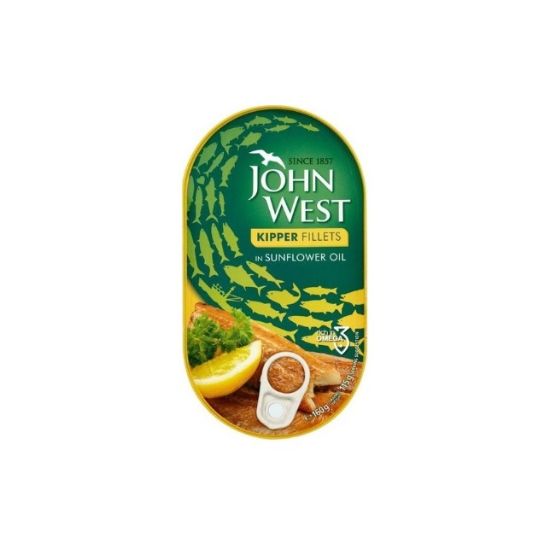 Picture of John West Kipper Fillets in Sunflower Oil 160gm