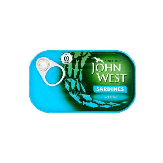 Picture of John West Sardines In Brine 120gm