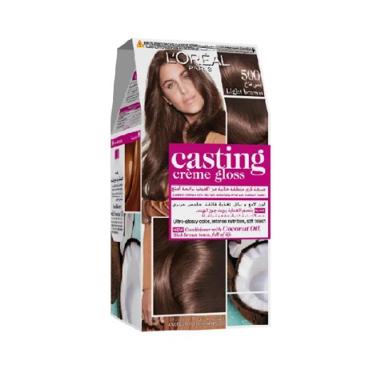 Picture of L'Oreal Paris Casting Crème Gloss Haircolor No.500 Light Brown