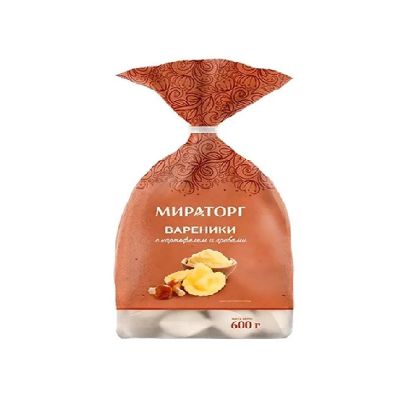 Picture of Miratorg Frozen Dumplings With Potato & Mushroom 600gm