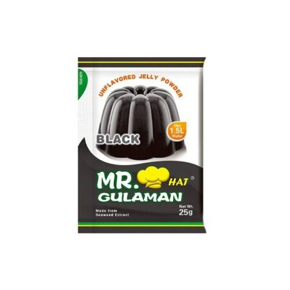 Picture of Mr. Hat Gulaman Jelly Powder Unflavored Black 25gm