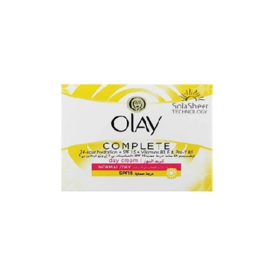 Picture of Olay Complete Day Cream For Skin Hydration & Sun Protection SPF 15 50ml