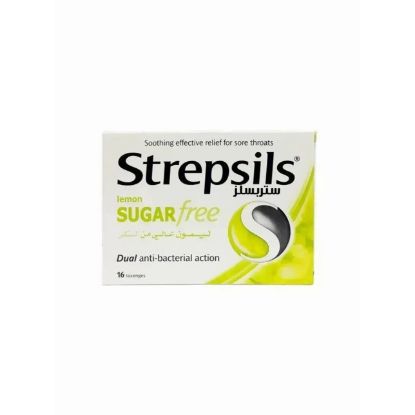 Picture of Strepsils Lemon Sugar Free 16's