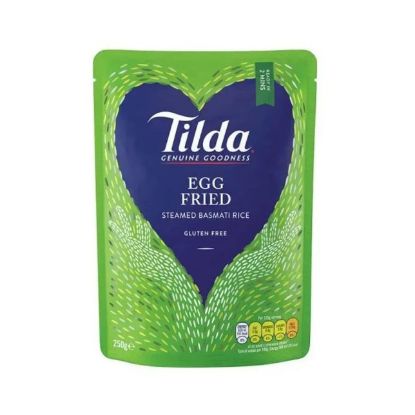 Picture of Tilda Egg Fried Rice Gluten Free Made With Free Range Eggs 250gm