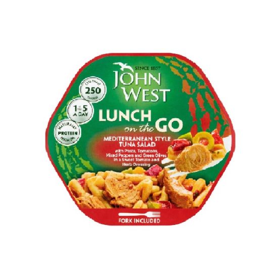Picture of John West Tuna Lunch Mediterranean Style Salad 240gm
