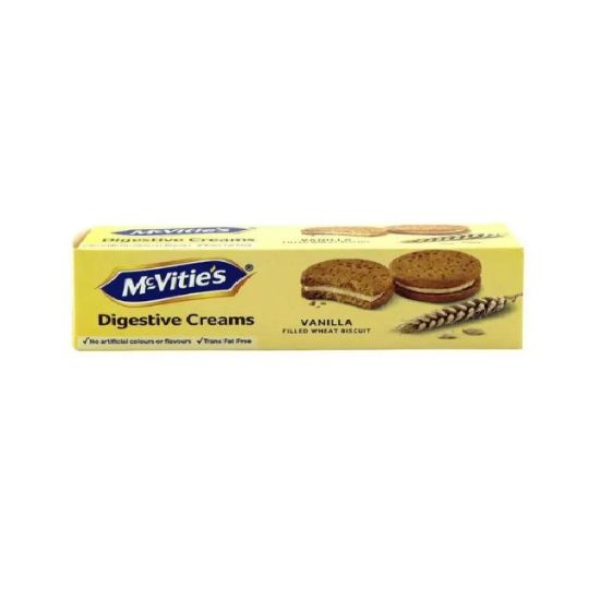 Picture of Mcvitie's Digestive Creams Vanilla Wheat Biscuit 110gm