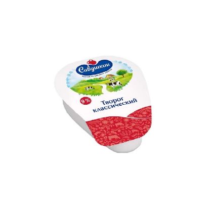 Picture of Savushkin 9% Fat Cottage Cheese, 200gm