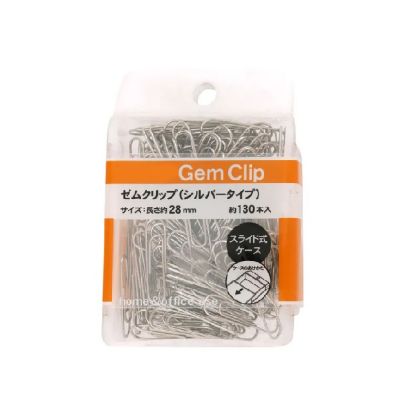 Picture of Seria Steel Paper Clip 28mm 130 Clips 1pc