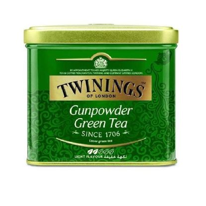 Picture of Twinings Gunpowder Green Tea Loose Tea Light Flavour Tin 200gm