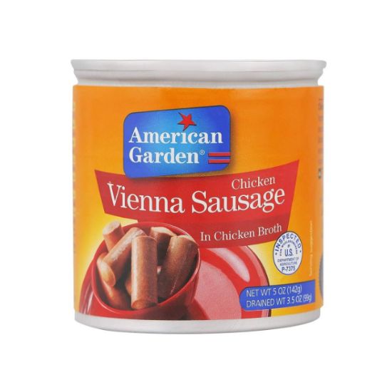 Picture of American Garden Vienna Sausage In Chicken Broth 142gm