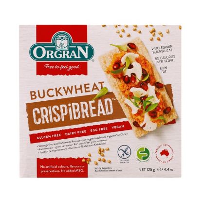 Picture of Orgran Buck Wheat Crispi Bread Gluten Free 125gm