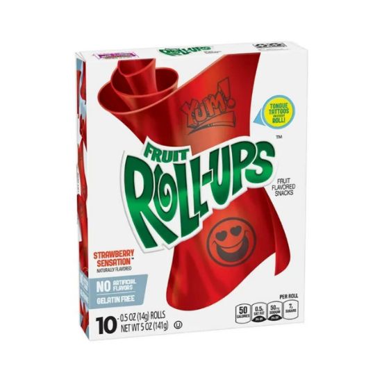 Picture of Betty Crocker Fruit Roll-Ups Seaside Strawberry 5oz