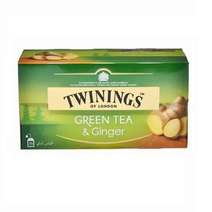 Picture of Twinings Green Tea & Ginger 25's Tea Bag 1Pack