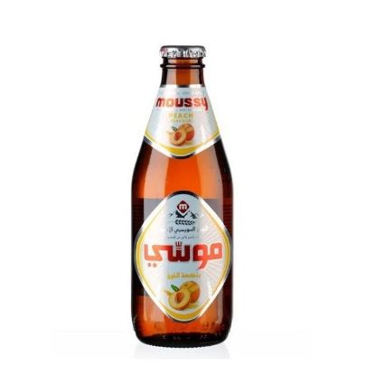 Picture of Moussy Non-Alcoholic Malt Beverage Peach Flavour 330ml