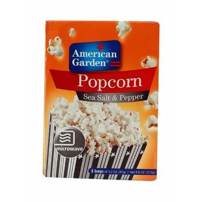 Picture of American Garden Microwave Popcorn Sea Salt & Pepper 3.2oz