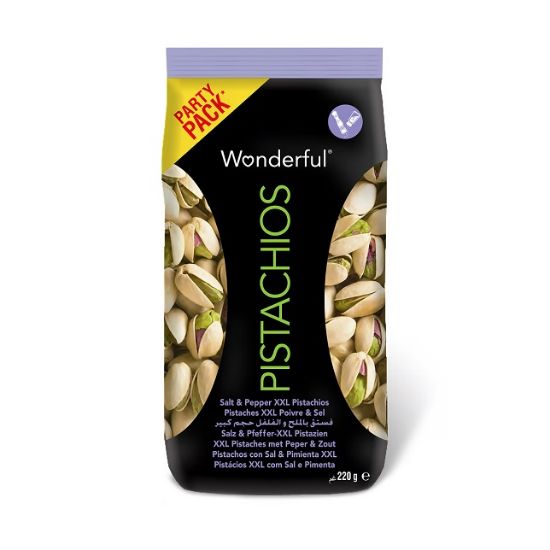 Picture of Wonderful Salt & Pepper Pistachios 450gm