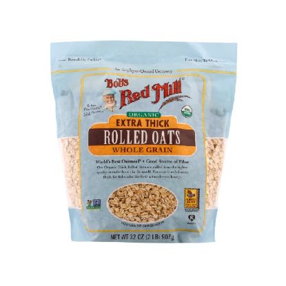 Picture of Bob's Red Mill Extra Thick Rolled Oats Whole Grain 32oz
