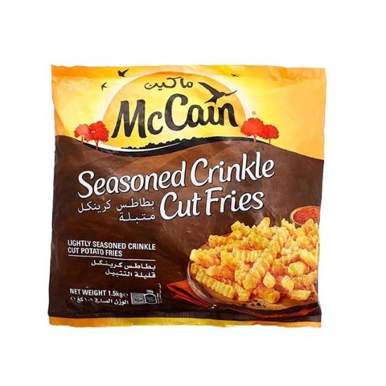 Picture of McCain Seasoned Crinkle Cut Fries 1.5kg