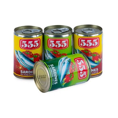 Picture of 555 Sardine Assorted in Tomato Sauce 4x155gm