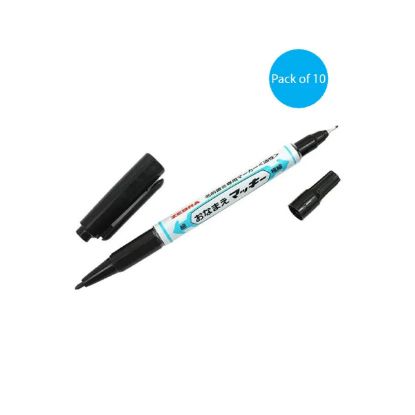 Picture of Cd Marker Zebra 2 Way Black 10pc
