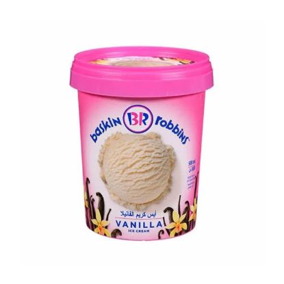 Picture of Baskin Robbins Ice Cream Vanilla 500ml