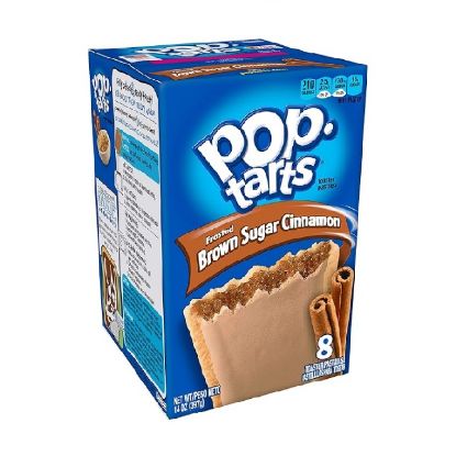 Picture of Kellogg's Pop Tarts Frosted Brown Sugar Cinnamon 8 Pastries 13.5oz