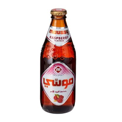 Picture of Moussy Non-Alcoholic Malt Beverage Raspberry Flavour 330ml
