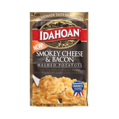 Picture of Idahoan Mashed Potatoes Cream & Chives and Bacon 4oz