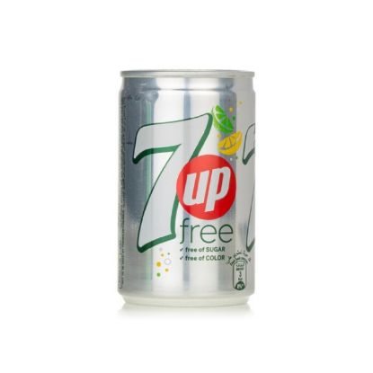 Picture of 7 Up Drink Free Can 155ml