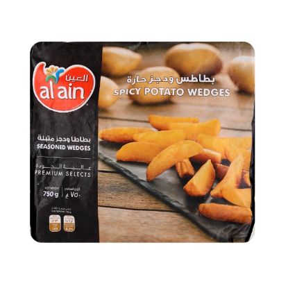Picture of Al Ain Frozen Spicy Potato Wedges 750gm