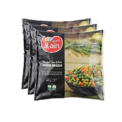 Picture of Al Ain Frozen Mixed Vegetable 3x400gm