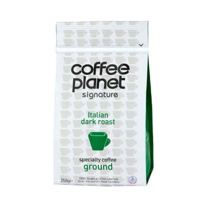 Picture of Coffee Planet Signature Italian Dark Roast Specialty Coffee Ground 250gm