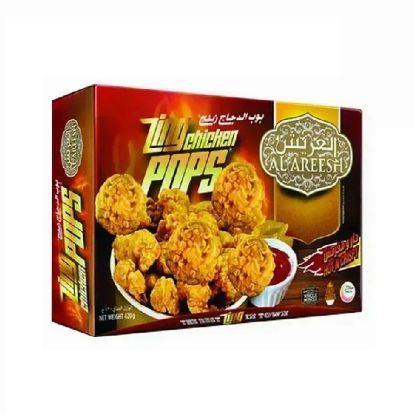 Picture of Al Areesh Zing Chicken Pops Hot N Spicy 420gm