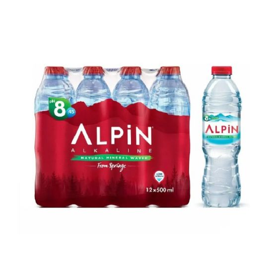Picture of Alpin Spring Water Bottled Water 12x500ML