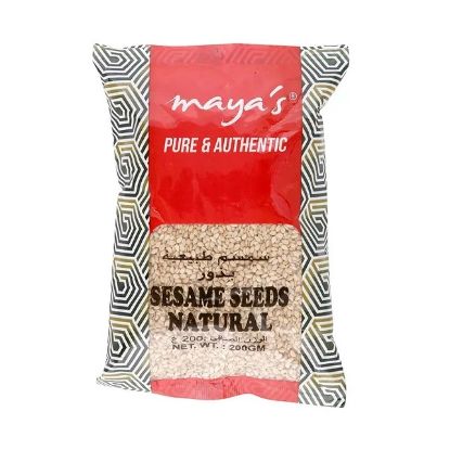 Picture of Maya's Sesame Seeds Natural 200gm