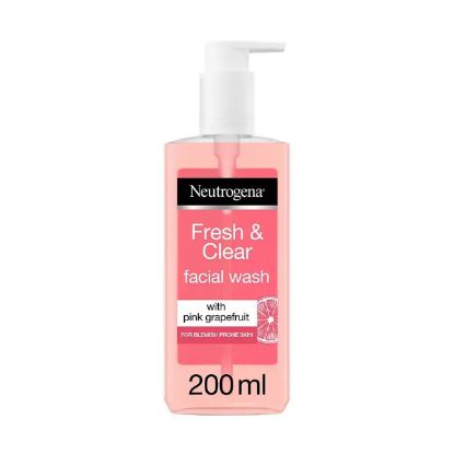 Picture of Neutrogena Facial Wash Fresh & Clear With Grapefruit 200ml