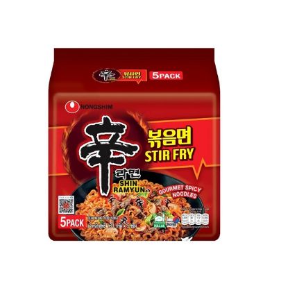 Picture of Nongshim Noodle Shin Ramyun Stir Fry 5x131gm
