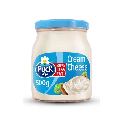 Picture of Puck Processed Cream Cheese Spread 30% Less Fat, 500gm
