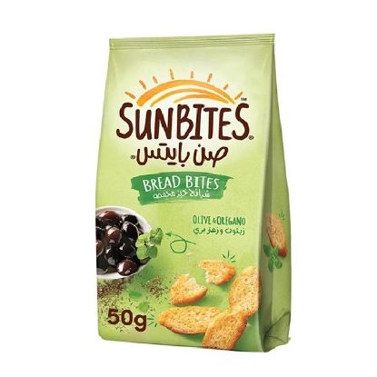 Picture of Sunbites Bread Bites Olive & Oregano 50gm