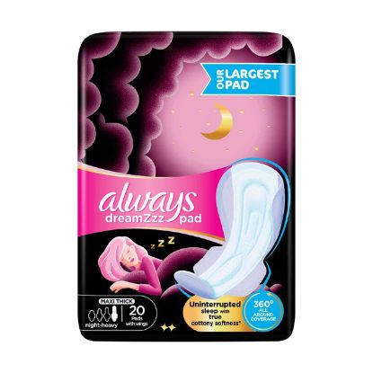 Picture of Always Dreamzz Cotton Pad Thick Night 20's