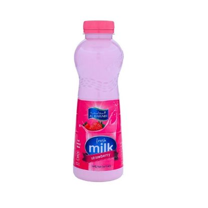 Picture of Al Rawabi Fresh Strawberry Milk, 500ml